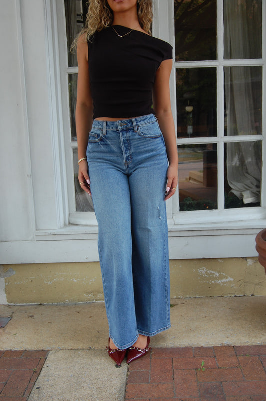 High Waist Wide Leg