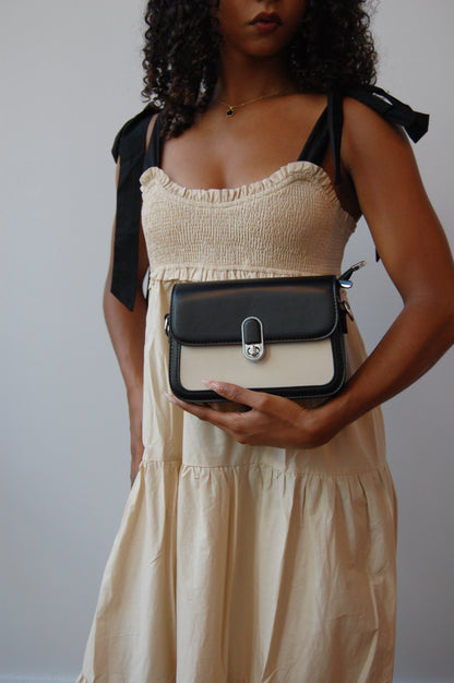 Two-Toned Crossbody Bag