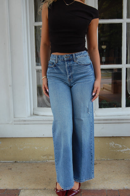 High Waist Wide Leg