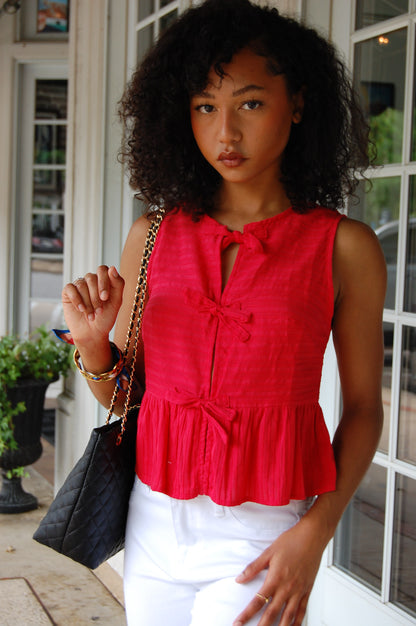 River Tie Top