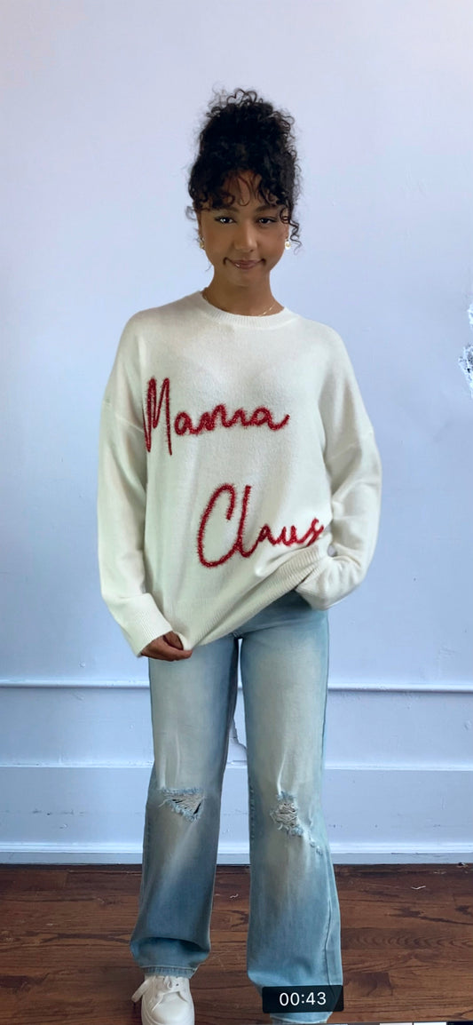 Mama Clause Sweater