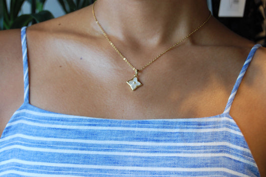 Staple Pendant Necklace